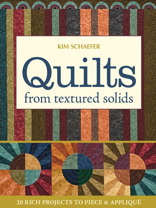 Cover image for Quilts from Textured Solids